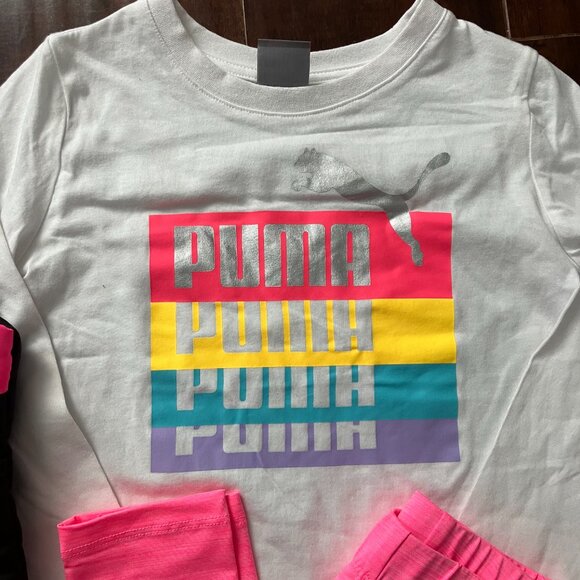 NWT Puma Girls 3 piece Vest Set - XS (5/6) - Picture 3 of 4